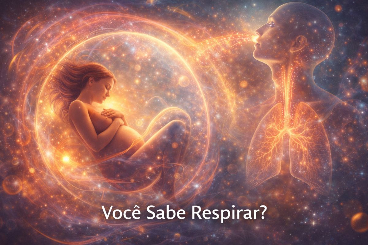 Respiração consciente como manifestação da energia vital e do equilíbrio entre corpo, mente e espírito